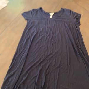 Xxl Matilda Jane black T-shirt dress knee length